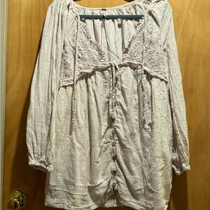 Very cute gauzy type dress/tunic.